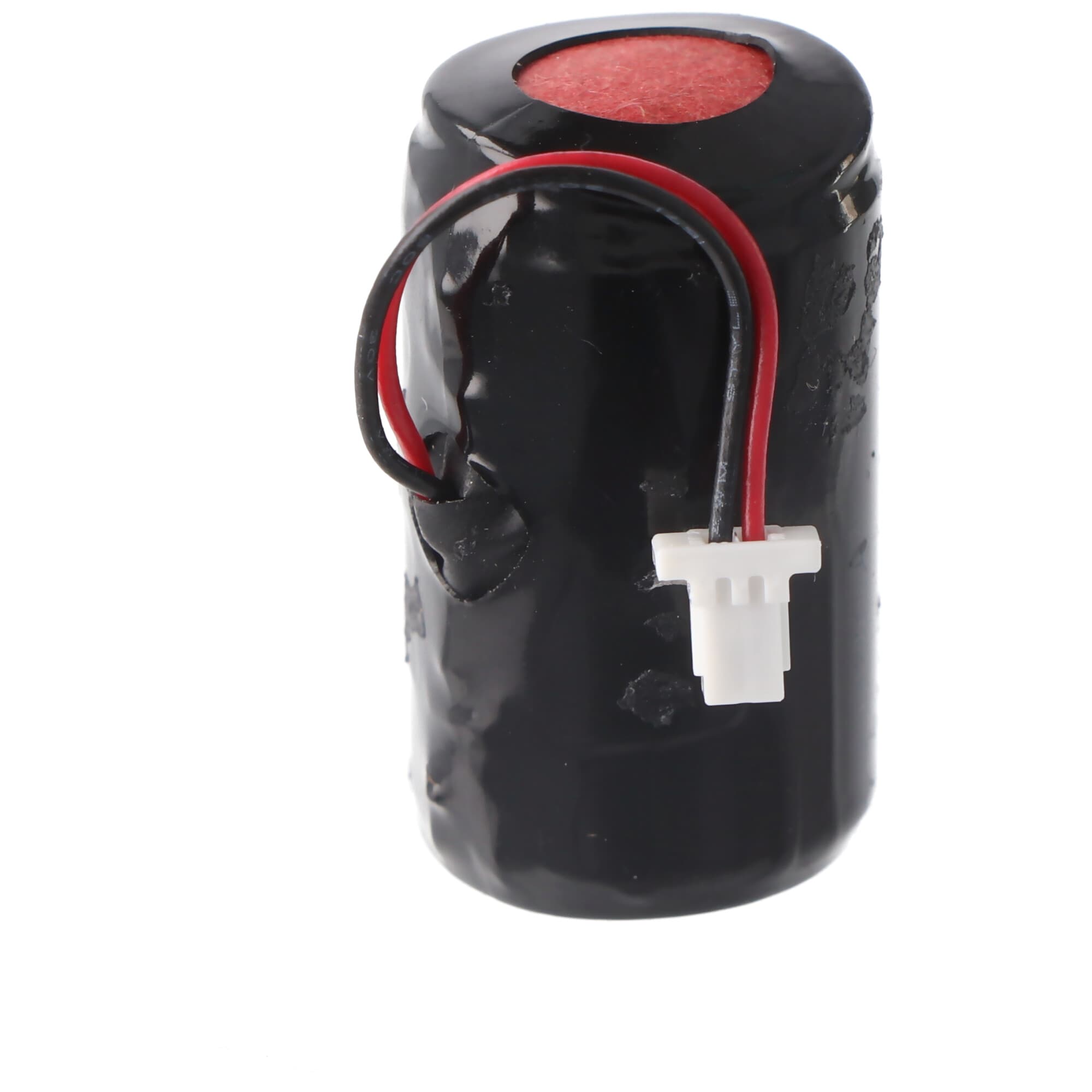 Batterie LS14250 SAFT Lithium 3.6V avec câble et fiche au milieu de la cellule