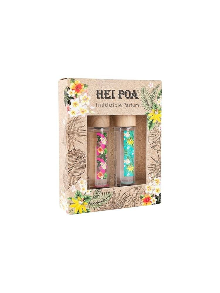 Hei Poa Coffret Duo Eaux de Toilette Sensualité Aquatique