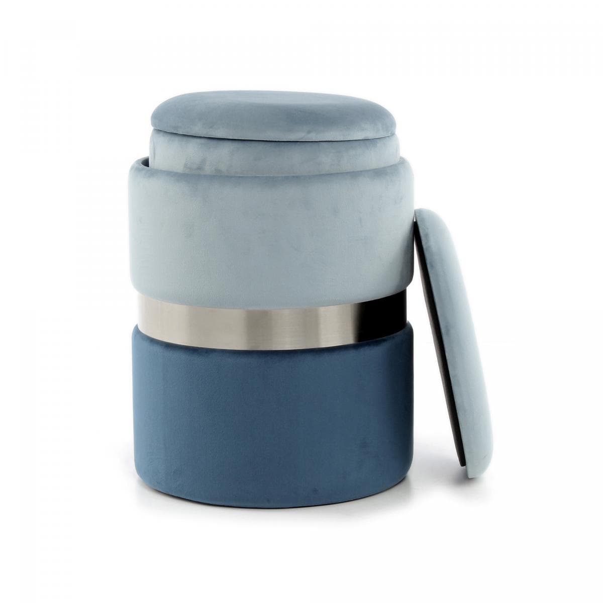 Tabouret semi artisanal LOT DE 2 ZATE